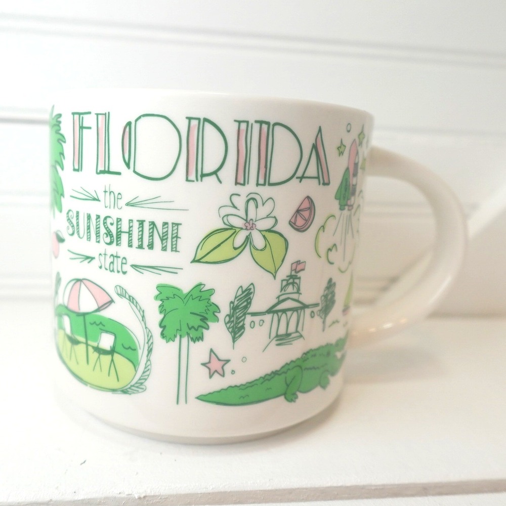 Starbucks Florida Been There Series Mug 2021 Across The Globe Collection